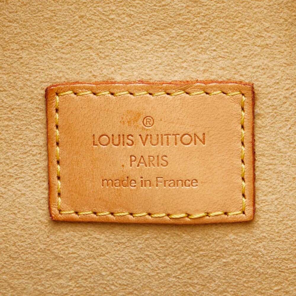 LOUIS VUITTON Authentic Brown Monogram Leather Boston Bag - Picture 14 of 16